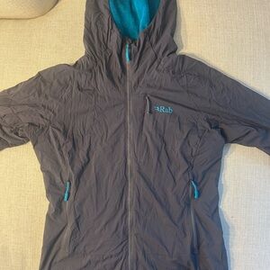 Rab Gray Hooded Jacket